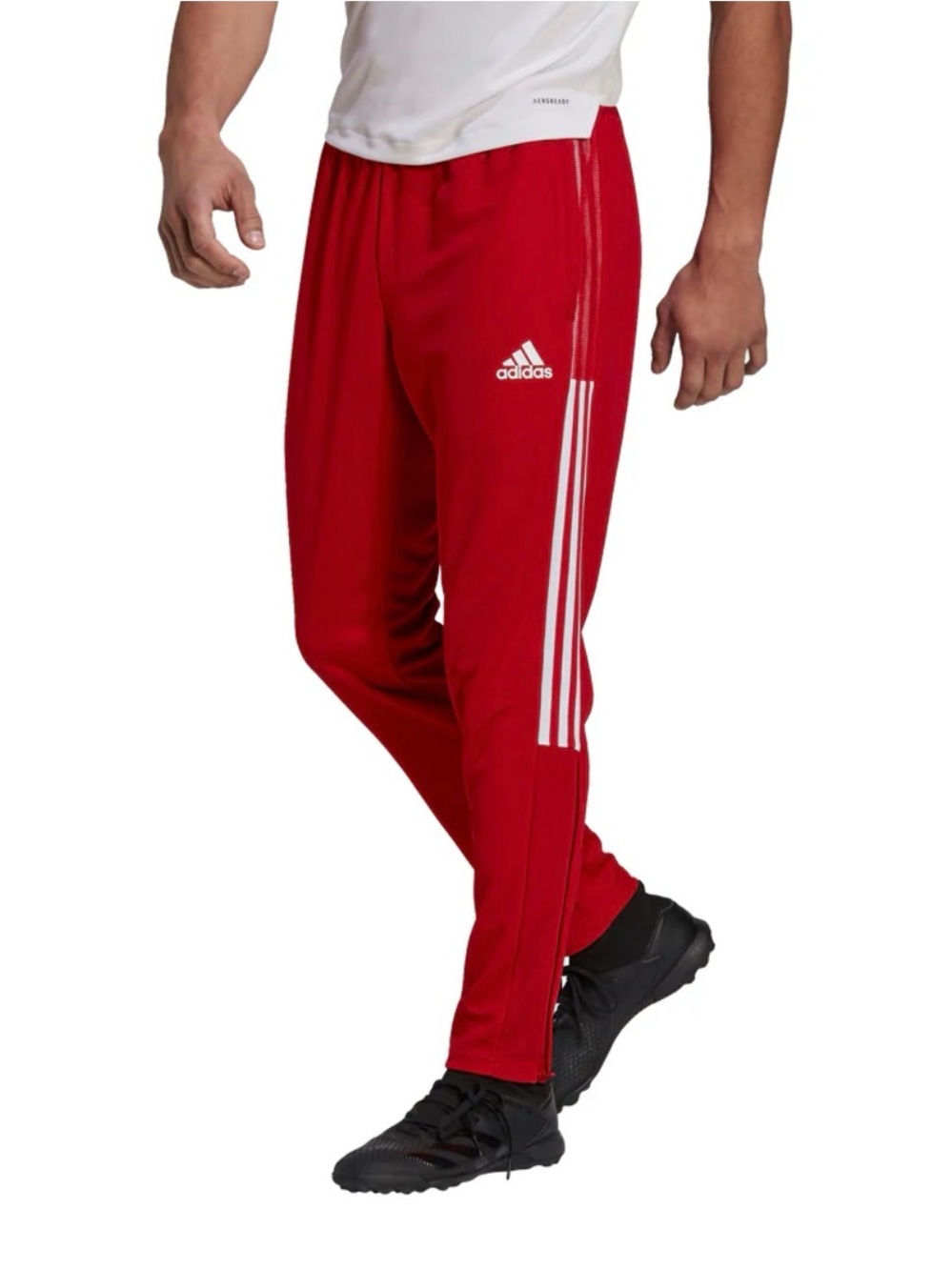 Adidas Red Men’s Trio Track Pants - Like New!